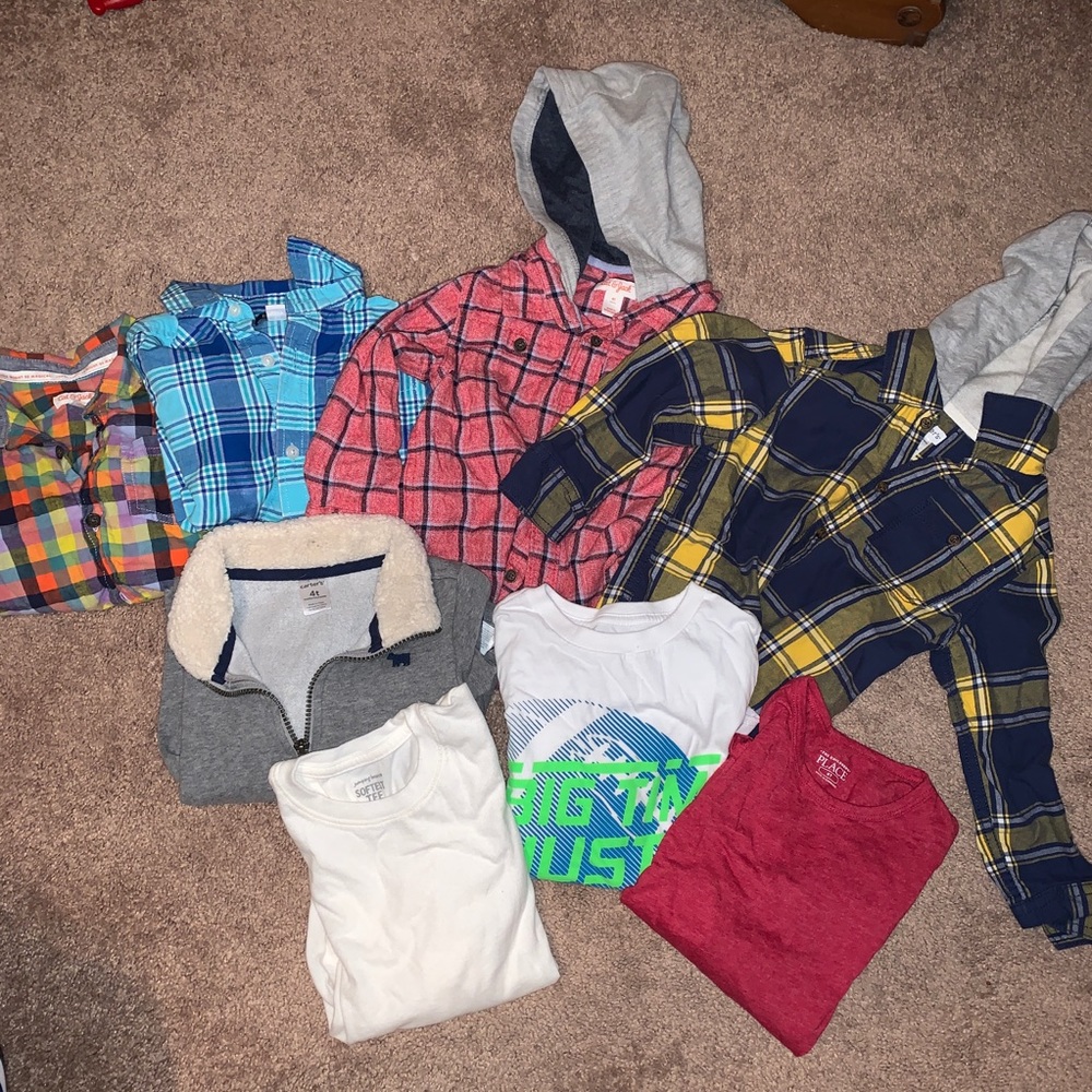 Toddler boy long sleeve bundle